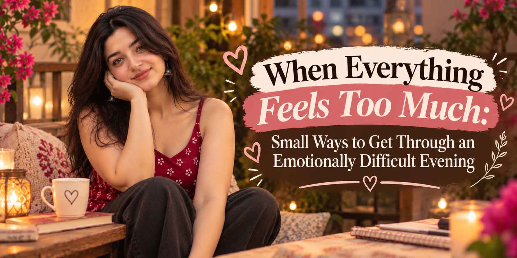 When Everything Feels Too Much: Small Ways to Get Through an Emotionally Difficult Evening