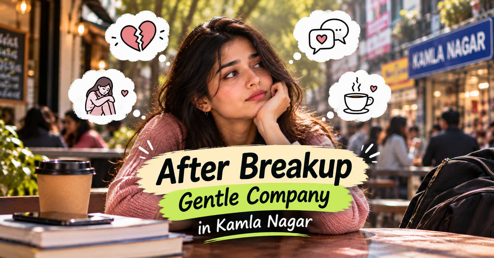After a Breakup, When the Night Feels Long: Gentle Company in Kamla Nagar