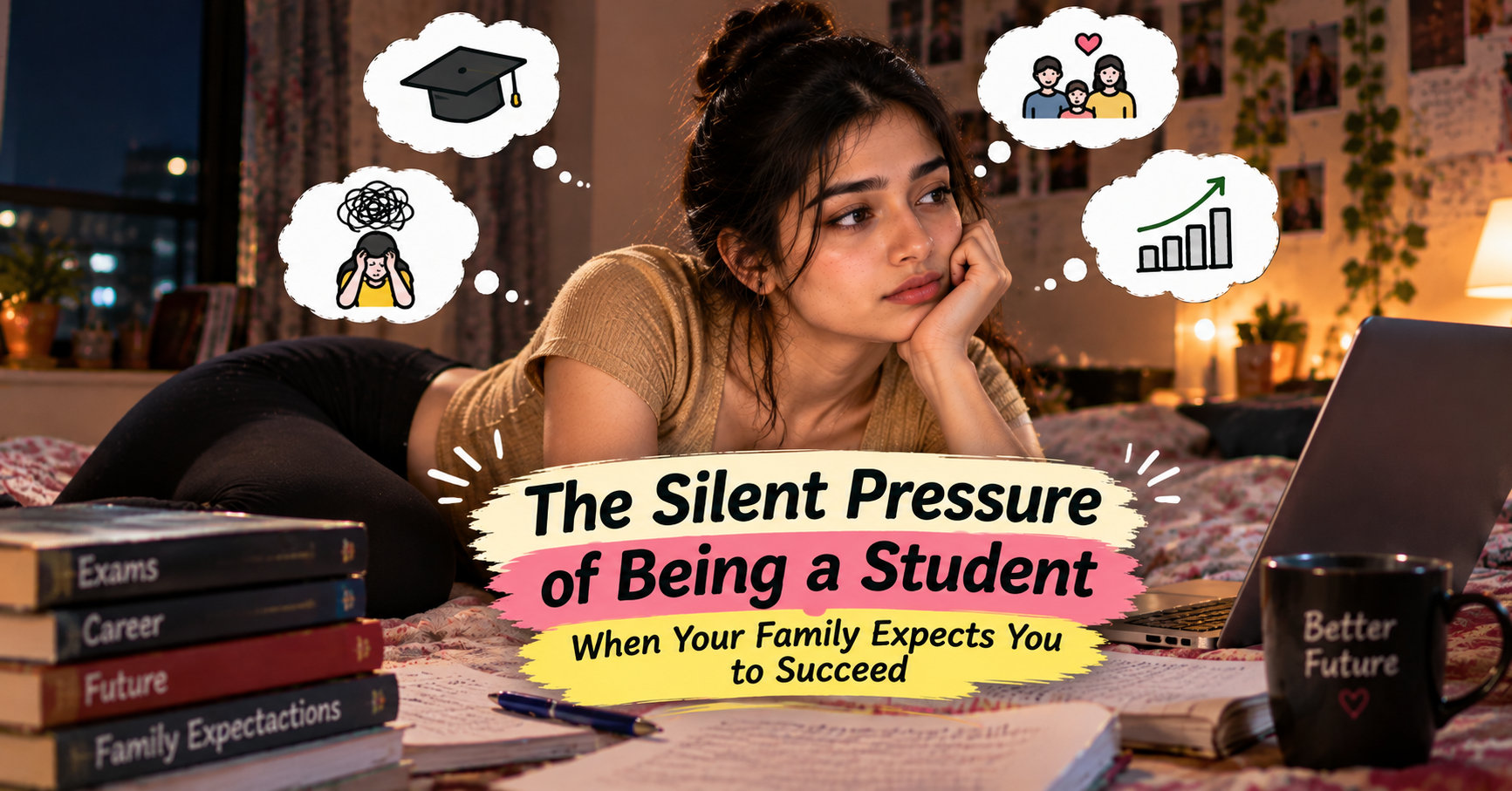 The Silent Pressure of Being a Student: When Your Family Expects You to Succeed