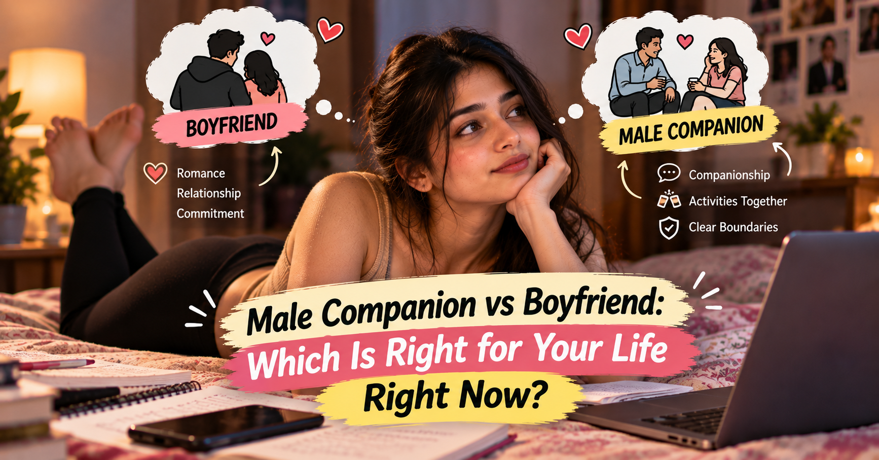 Male Companion vs Boyfriend: Which Is Right for Your Life Right Now?