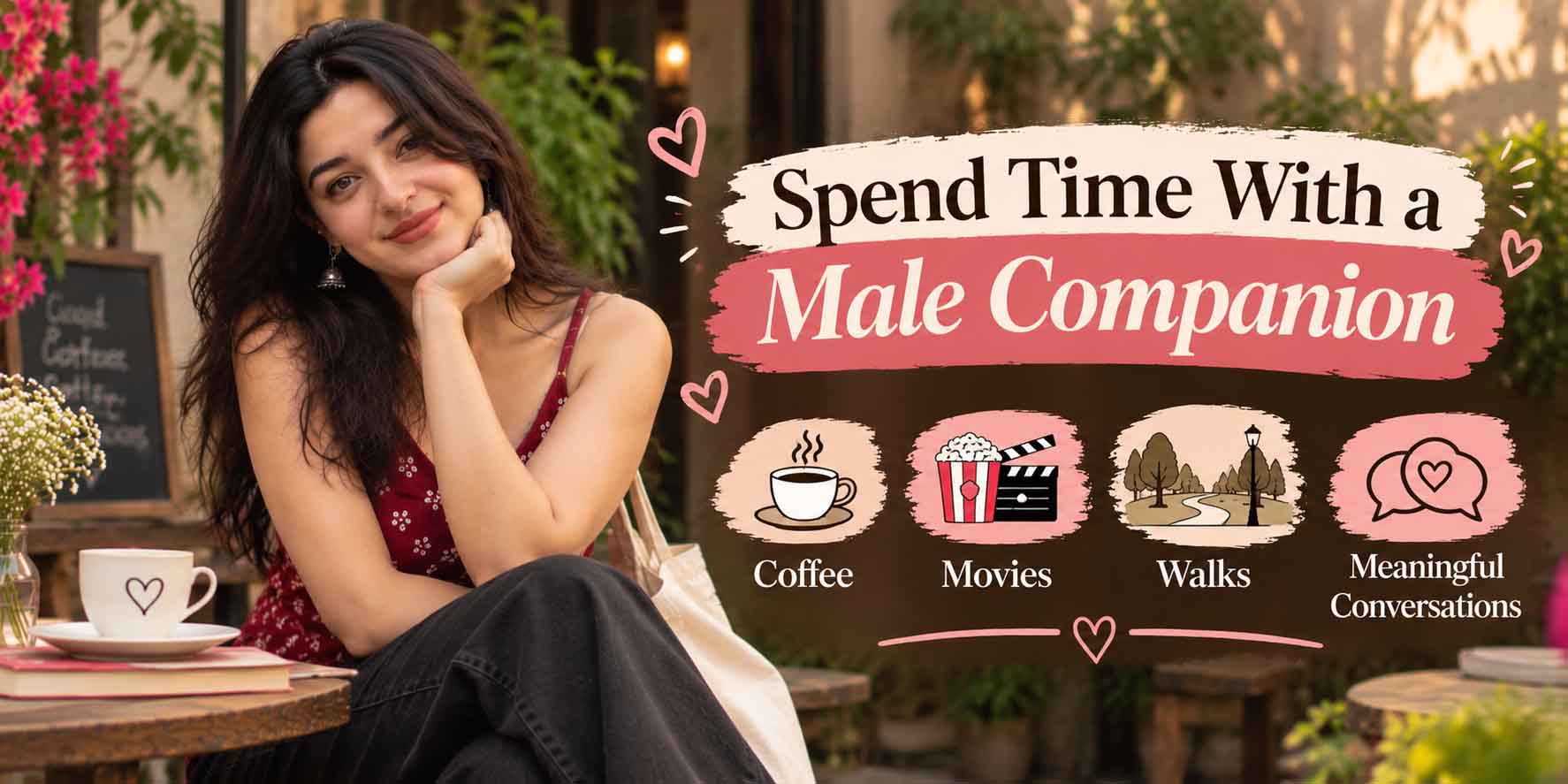 How to Spend Time With a Male Companion: Coffee, Movies, Walks and Meaningful Conversations